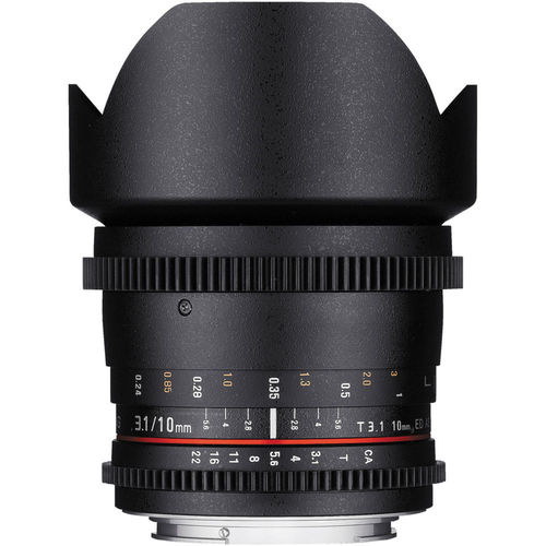 Объектив Samyang 10mm T3.1 EF-S