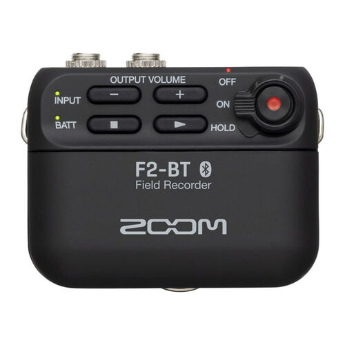 Петличный рекордер Zoom F2-BT черный