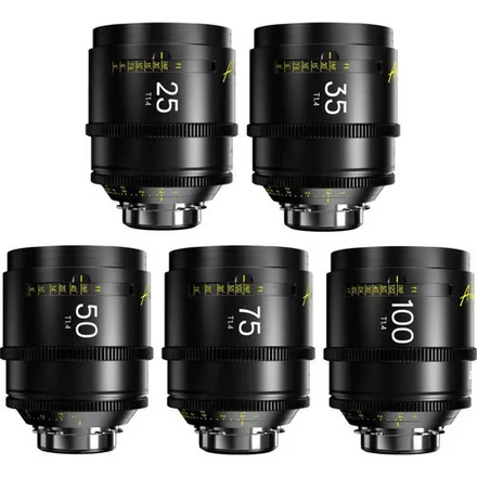 DZOFilm Arles 25/35/50/75/100 мм FF/VV Prime Cine Lens