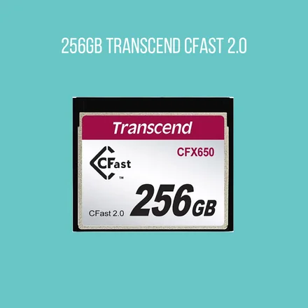 256GB Transcend Ultra Speed (CFX)
