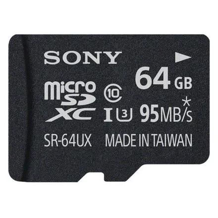 64GB Sony High Speed Class 10 UHS-1 Micro SDXC up to 95MB/s