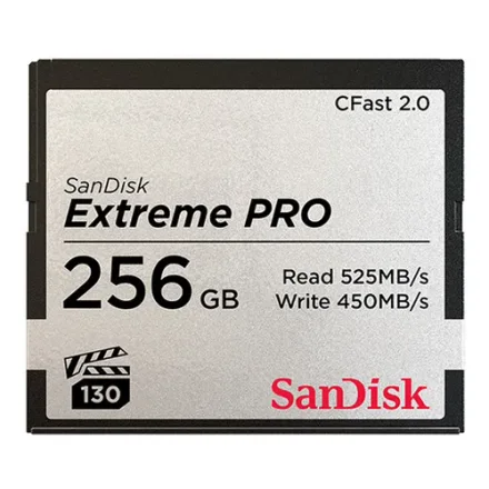 256GB Extreme PRO CFast 2.0