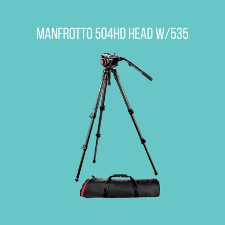 Штатив Manfrotto 504HD Head W/535
