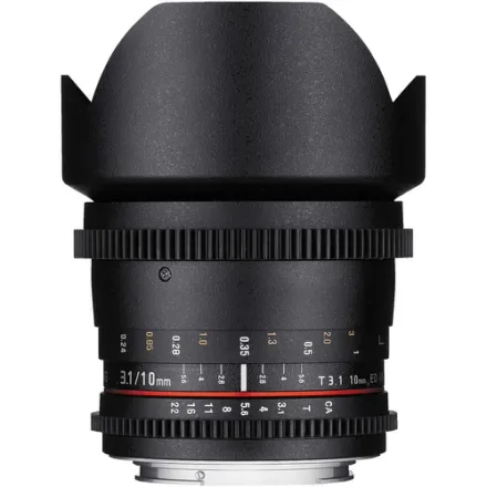 Объектив Samyang 10mm T3.1 EF-S