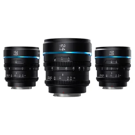 Комплект объективов Sirui Night Walker 24/35/55 T1.2 Sony E