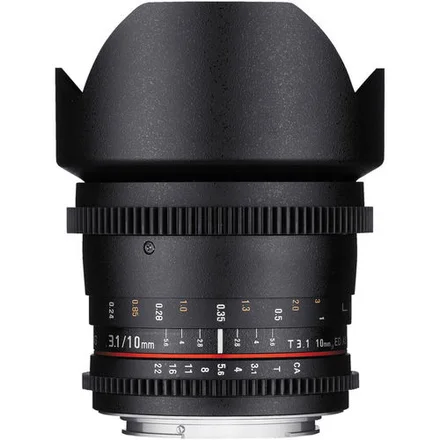 Объектив Samyang 10mm T3.1 EF-S