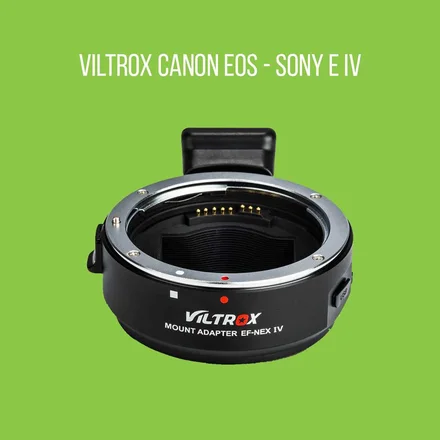 Адаптер Viltrox Canon EOS - Sony E IV