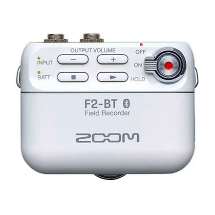 Петличный рекордер Zoom F2-BT/W белый