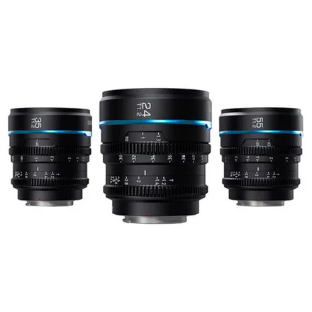 Комплект объективов Sirui Night Walker 24/35/55 T1.2 Sony E