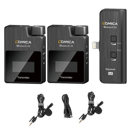 Радиосистема Comica BoomX MI2 (TX+TX+MI RX)