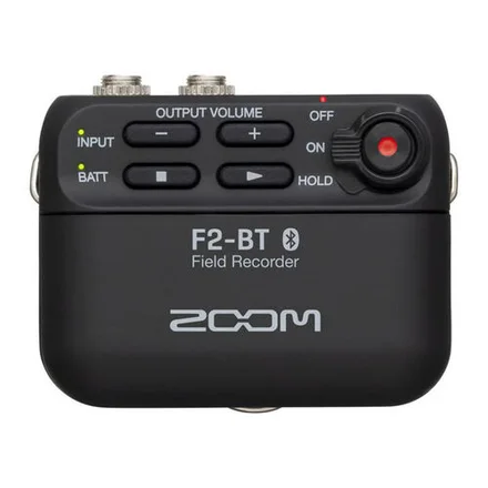 Петличный рекордер Zoom F2-BT черный