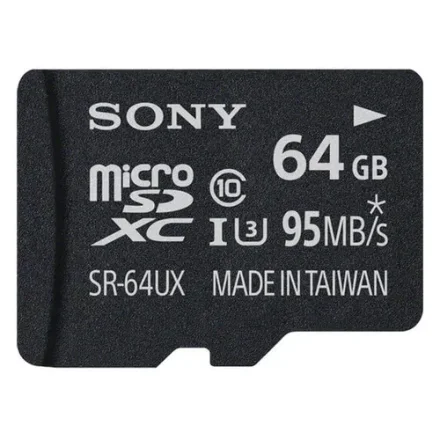 64GB Sony High Speed Class 10 UHS-1 Micro SDXC up to 95MB/s