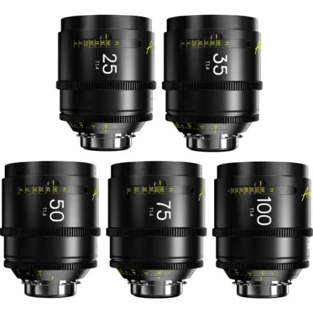 DZOFilm Arles 25/35/50/75/100 мм FF/VV Prime Cine Lens